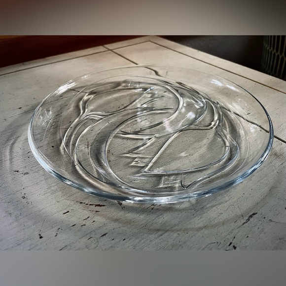 SOLD! Tulip Salad Plates Set Of 3 - Picture 2 of 3